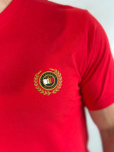 Carregar imagem no visualizador da galeria, Camiseta TH Básica Coroa Louros - Vermelho