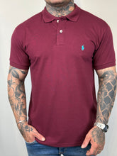 Carregar imagem no visualizador da galeria, Gola Polo Rl Tradicional - Bordo