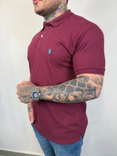 Carregar imagem no visualizador da galeria, Gola Polo Rl Tradicional - Bordo