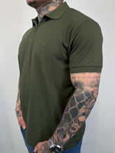 Carregar imagem no visualizador da galeria, Gola Polo RA - Zíper Bordado - Verde Militar