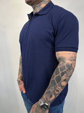 Carregar imagem no visualizador da galeria, Gola Polo RA - Zíper Bordado - Azul Marinho