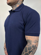 Carregar imagem no visualizador da galeria, Gola Polo RA - Zíper Bordado - Azul Marinho