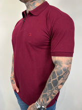 Carregar imagem no visualizador da galeria, Gola Polo RA - Zíper Bordado - Bordo