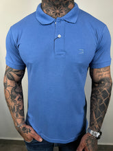 Carregar imagem no visualizador da galeria, Gola Polo RA - Bordado - Azul Petroleo