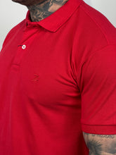 Carregar imagem no visualizador da galeria, Gola Polo Ra - Bordado - Vermelho