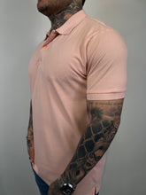 Carregar imagem no visualizador da galeria, Gola Polo RA - Bordado Gola - Rosa Claro