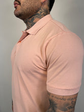 Carregar imagem no visualizador da galeria, Gola Polo RA - Bordado Gola - Rosa Claro
