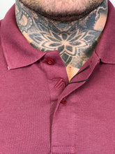Carregar imagem no visualizador da galeria, Gola Polo RA - Bordado Gola - Bordo