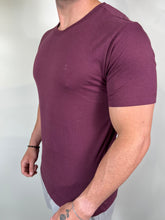 Carregar imagem no visualizador da galeria, Camiseta SK Básica - Bordado - Bordo