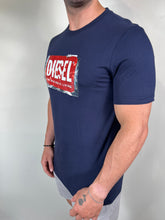 Carregar imagem no visualizador da galeria, Camiseta DSL Estampada - Azul Marinho