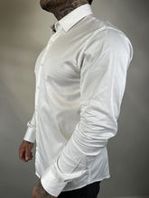 Carregar imagem no visualizador da galeria, Camisa Social HB Acetinada - M/L - Branco