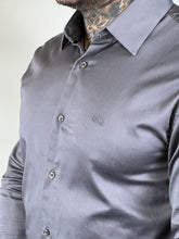 Carregar imagem no visualizador da galeria, Camisa Social HB Acetinada - M/L - C. Escuro