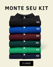 Carregar imagem no visualizador da galeria, Combo 3 Gola Polo Armani