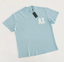 Carregar imagem no visualizador da galeria, Camiseta Básica AX Oversized - Azul Bebe