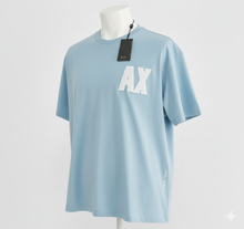 Carregar imagem no visualizador da galeria, Camiseta Básica AX Oversized - Azul Bebe