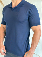 Carregar imagem no visualizador da galeria, Polo RL Tricô - Azul Marinho