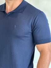 Carregar imagem no visualizador da galeria, Polo RL Tricô - Azul Marinho