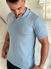 Carregar imagem no visualizador da galeria, Polo RL Tricô - Azul Bebê