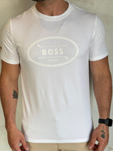 Carregar imagem no visualizador da galeria, Camiseta Básica HB - Branco Logo Monocromatico