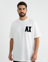 Carregar imagem no visualizador da galeria, Camiseta Básica AX Oversized - Branco
