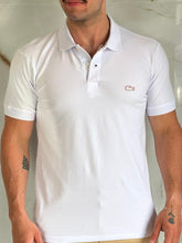 Carregar imagem no visualizador da galeria, Gola Polo Lcst - Logo Emborrachado Branco