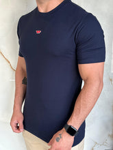 Carregar imagem no visualizador da galeria, Camiseta Básica DL - Azul Marinho Dtlh Centro
