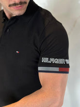 Carregar imagem no visualizador da galeria, Gola Polo TH Dtlh Bordado - Preto