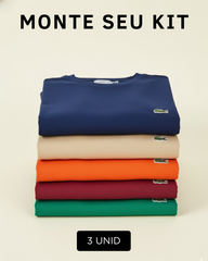 Combo 3 camisetas Lacoste