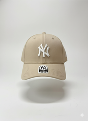 Boné New York - Areia Logo Escrito