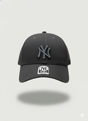 Boné New York - Cinza Chumbo Logo Escrito