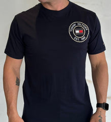 Camiseta TH Básica Dtlh Bordado - Azul Marinho