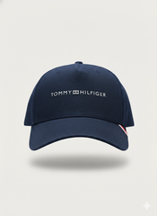 BONÉ TOMMY HILFIGER - Logo Escrito - Azul Marinho