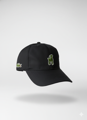 Boné Lacoste Goat Djokovic - Preto