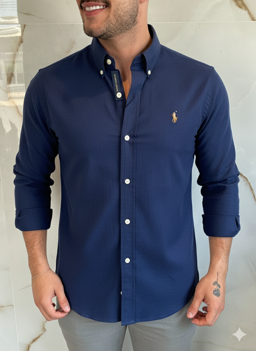 Combo 3 Camisas Social RL - Manga Longa