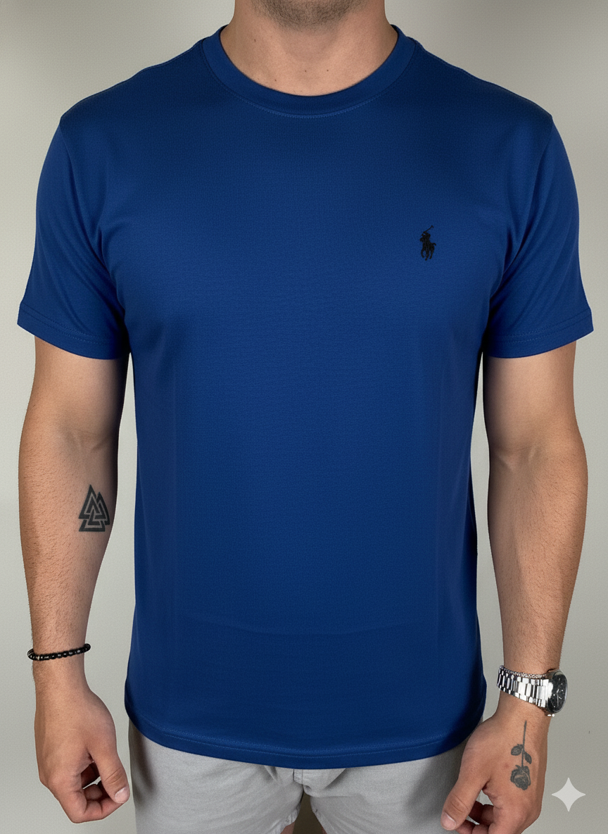 Camiseta Ralph Lauren Básica Logo Tradicional