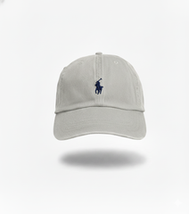 BONE RALPH LAUREN - Bege Logo Azul