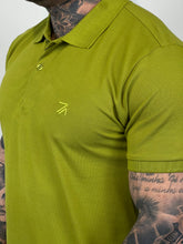 Carregar imagem no visualizador da galeria, Gola Polo RA - Bordado - Verde Abacate
