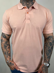 Gola Polo RA - Bordado Gola - Rosa Claro