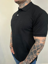 Carregar imagem no visualizador da galeria, Gola Polo RA - Bordado - Preto

