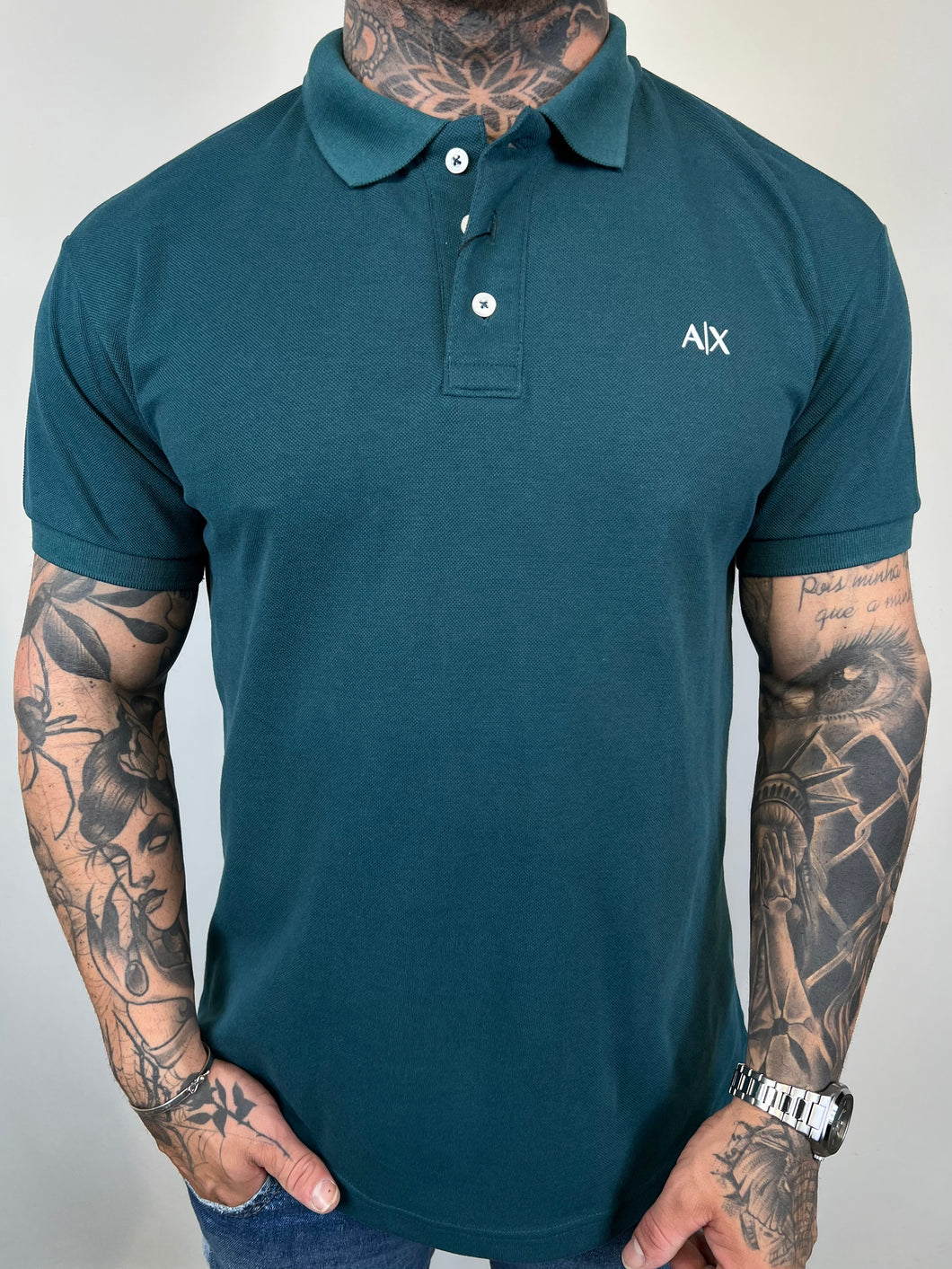 Gola Polo AX - Verde Escuro