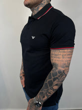 Carregar imagem no visualizador da galeria, Gola Polo Emporio Armani - Preto Dtlh Gola

