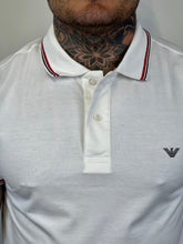 Carregar imagem no visualizador da galeria, Gola Polo Emporio Armani - Branco Dtlh Gola
