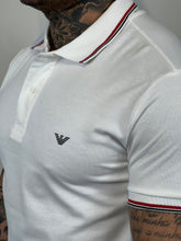 Carregar imagem no visualizador da galeria, Gola Polo Emporio Armani - Branco Dtlh Gola
