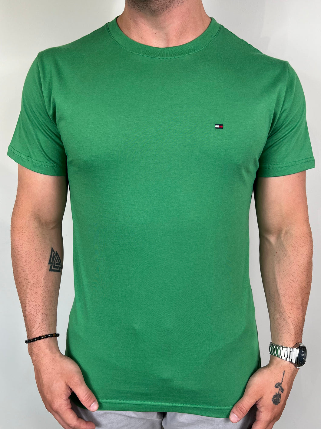 Camiseta TH Básica - Verde Bandeira