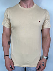 Camiseta TH Básica - Bege Claro