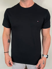 Camiseta TH Básica - Preto