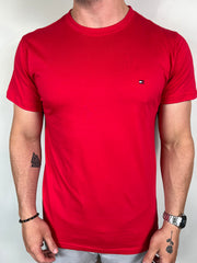 Camiseta TH Básica - Vermelho