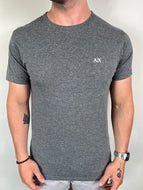Camiseta AX Básica - Cinza  Escuro