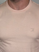 Carregar imagem no visualizador da galeria, Camiseta RA Básica - Bordado - Bege Claro
