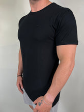 Carregar imagem no visualizador da galeria, Camiseta RA Básica - Bordado - Preto
